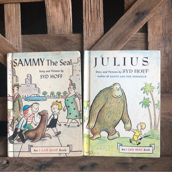 Vintage I Can Read Books by Syd Hoff 1959 SAMMY the Seal and JULIUS (24) - Picture 1 of 11